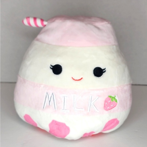 NWT FlipAMallows Scarlet the Strawberry and Amelie the Milk - Picture 3 of 4